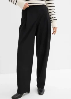 Pantalon barrel taille haute