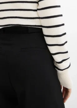 Pantalon barrel taille haute