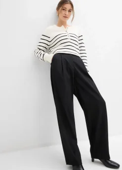 Pantalon barrel taille haute