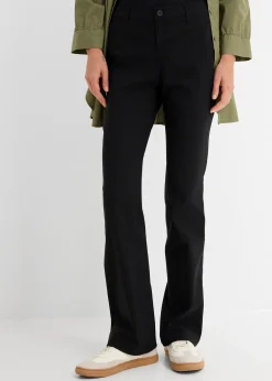 Pantalon bootcut en bengaline extensible