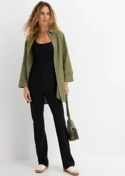 Pantalon bootcut en bengaline extensible