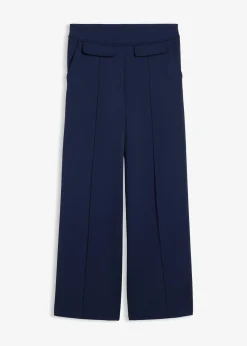 Pantalon bootcut légèrement brillant