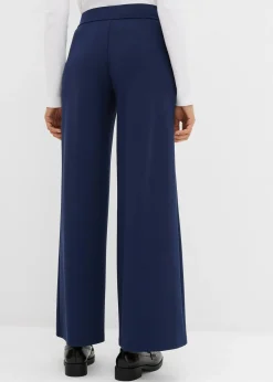 Pantalon bootcut légèrement brillant