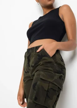 Pantalon cargo 100% coton