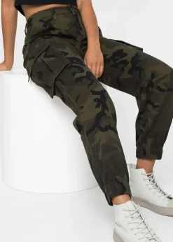 Pantalon cargo 100% coton