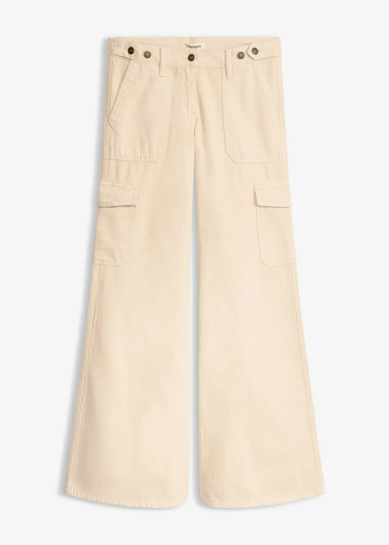 Pantalon cargo 100% coton