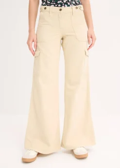 Pantalon cargo 100% coton