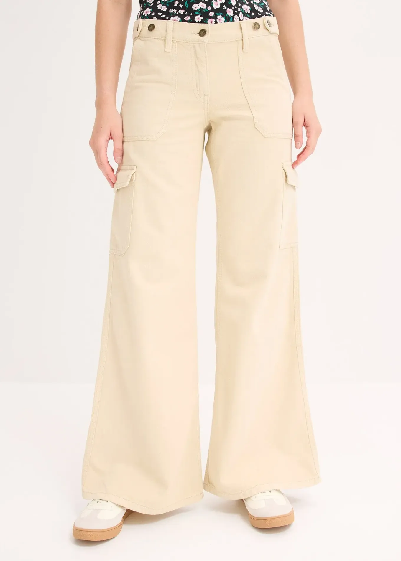 Pantalon cargo 100% coton