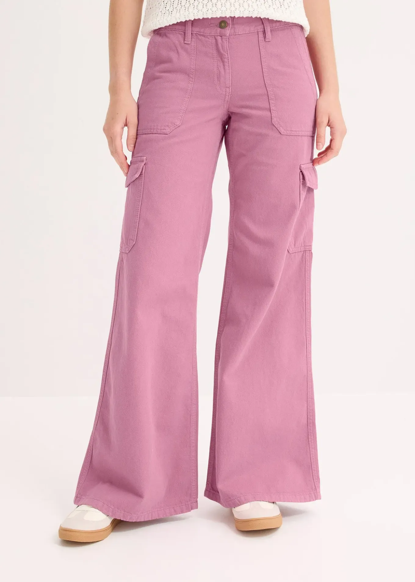 Pantalon cargo 100% coton