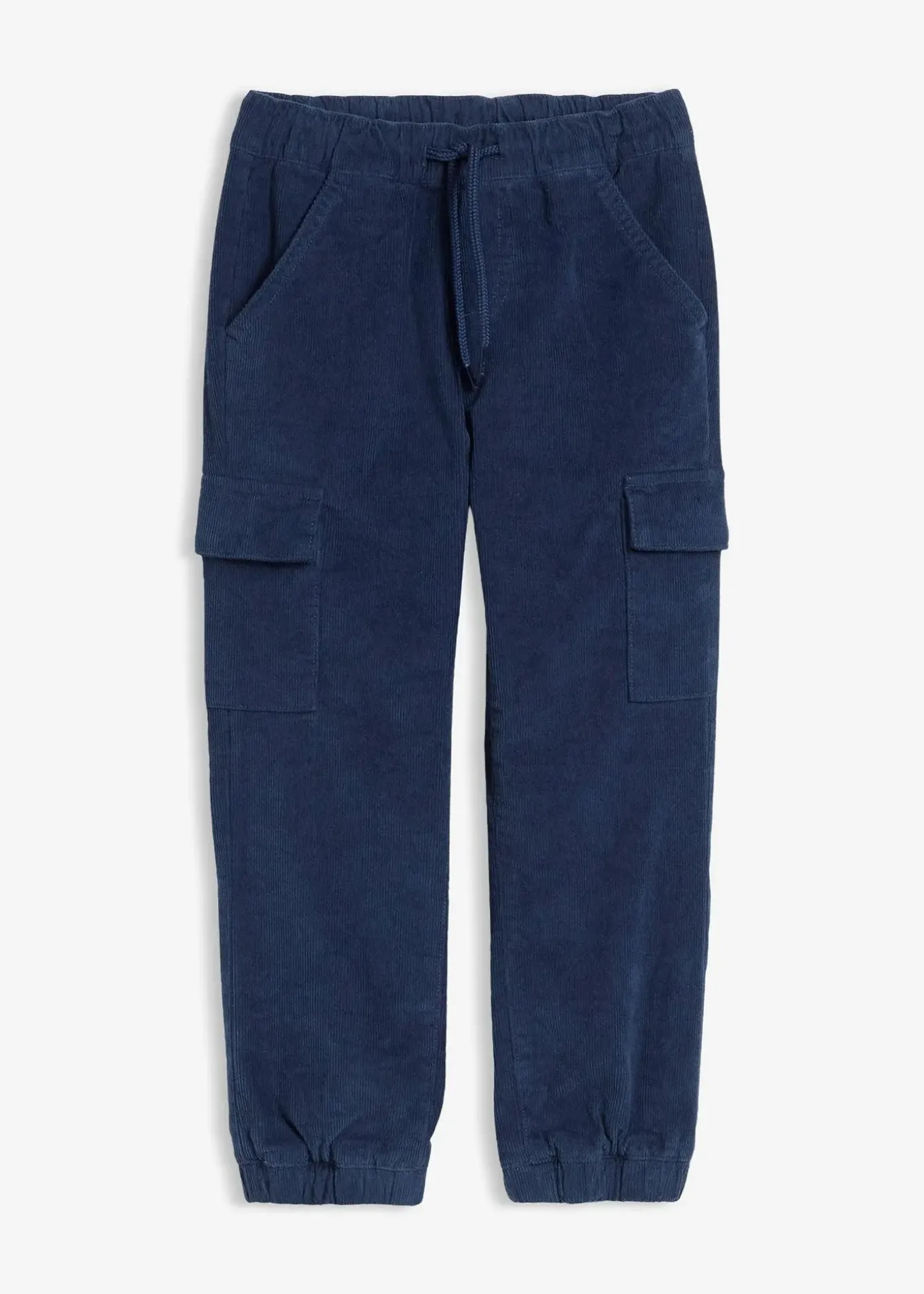 Pantalon cargo chaud en velours côtelé avec doublure jersey