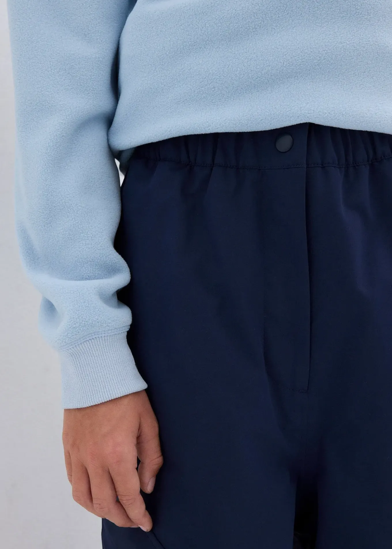 Pantalon cargo de ski imperméable et chaudement doublé