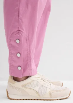 Pantalon cargo en coton extensible