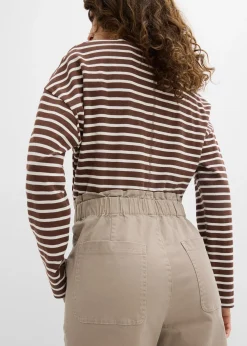 Pantalon cargo en twill