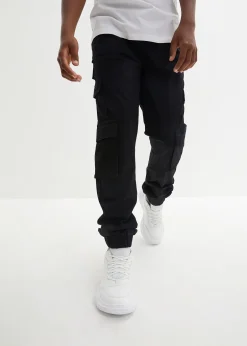 Pantalon cargo extensible, regular