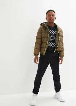 Pantalon cargo extensible, regular