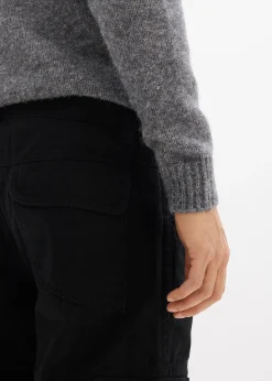 Pantalon cargo loose et droit