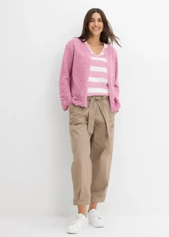 Pantalon cargo raccourci