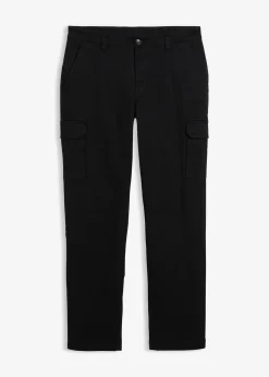 Pantalon cargo thermique regular, extensible, droit