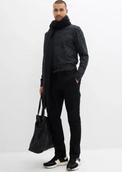 Pantalon cargo thermique regular, extensible, droit