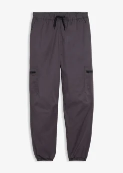 Pantalon cargo thermique doublé jersey, loose