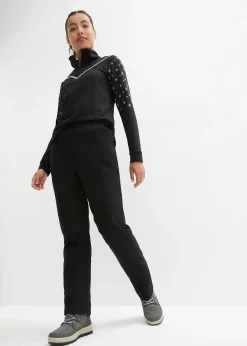 Pantalon chaud avec doublure polaire et taille élastiquée, imperméable