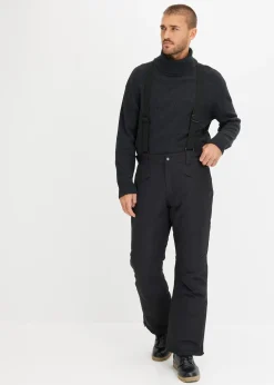 Pantalon chaud et imperméable à bretelles