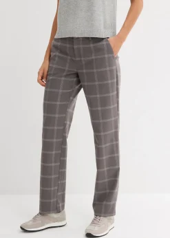 Pantalon chino à carreaux