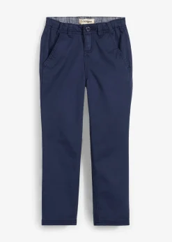 Pantalon chino droit à taille ajustable, slim
