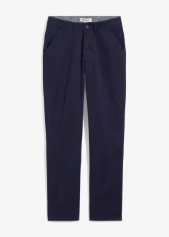 Pantalon chino droit à taille ajustable, slim
