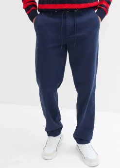 Pantalon chino droit et ample, 100% coton