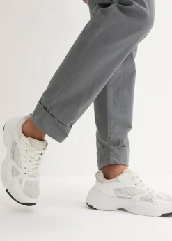 Pantalon chino en coton, longueur cheville