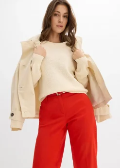 Pantalon chino en coton majoritaire