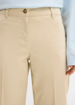 Pantalon chino en coton majoritaire