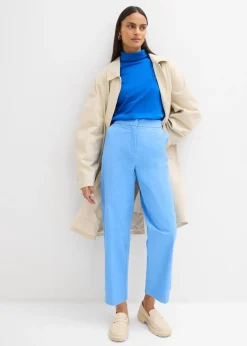 Pantalon chino en twill de coton