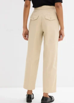 Pantalon chino en twill de coton
