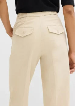 Pantalon chino en twill de coton