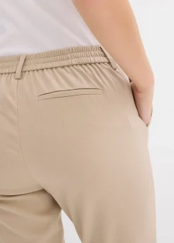 Pantalon chino en viscose mélangée