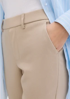 Pantalon chino en viscose mélangée