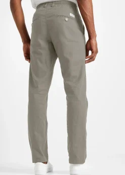 Pantalon chino léger, regular, droit