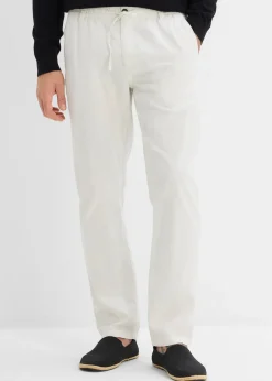 Pantalon chino léger, regular, droit