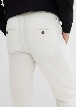 Pantalon chino léger, regular, droit