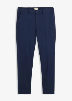 Pantalon chino regular avec doublure chaude en flanelle, fuselé