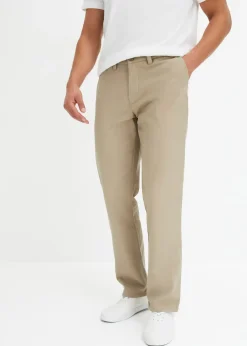 Pantalon chino regular, droit
