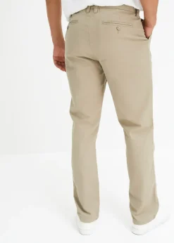 Pantalon chino regular, droit