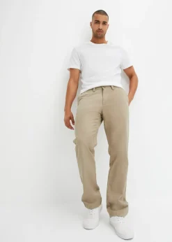 Pantalon chino regular, droit