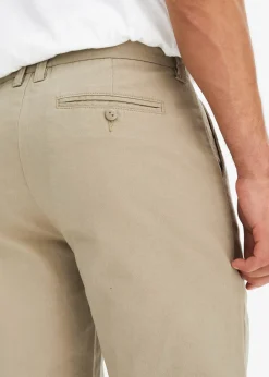 Pantalon chino regular, droit