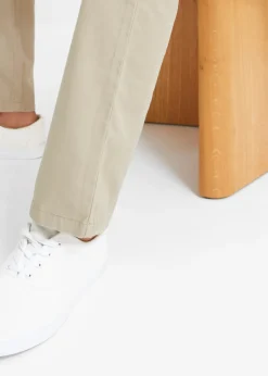 Pantalon chino regular, droit