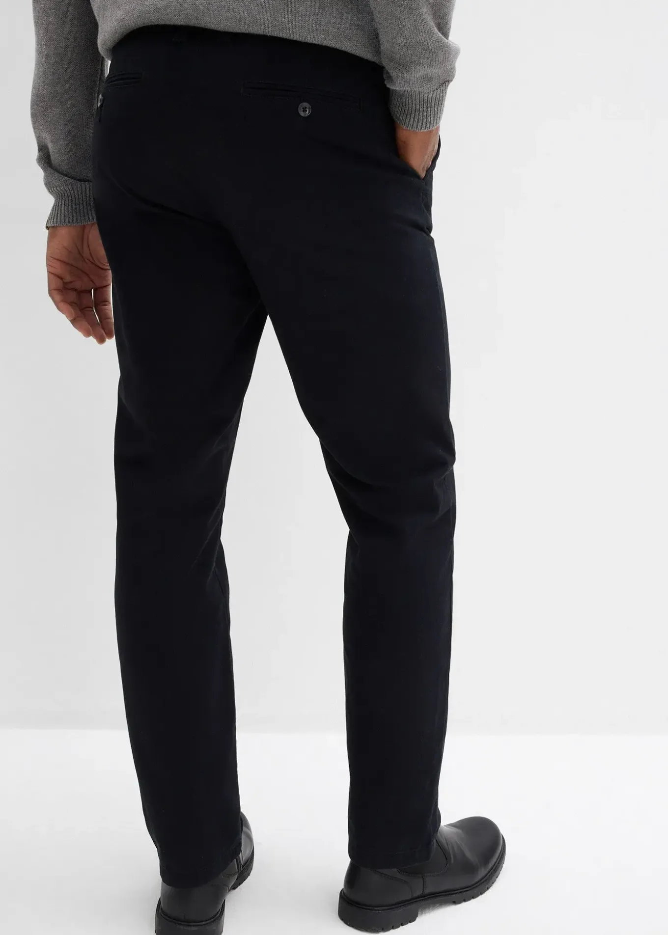 Pantalon chino regular, droit