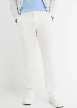 Pantalon chino regular, droit