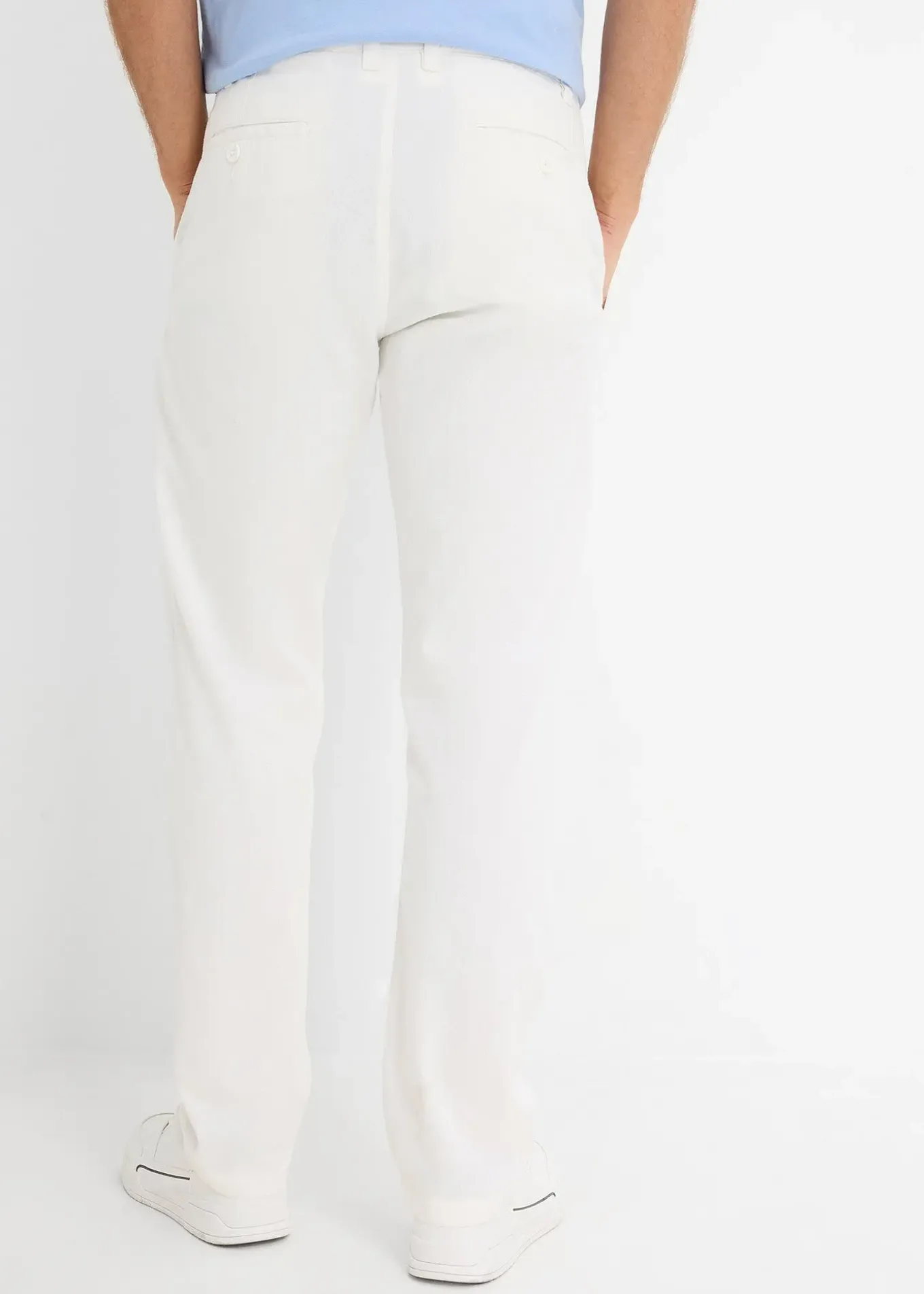 Pantalon chino regular, droit